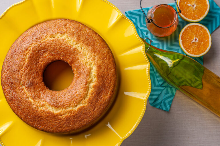 Receita de Bolo de Laranja Fofinho