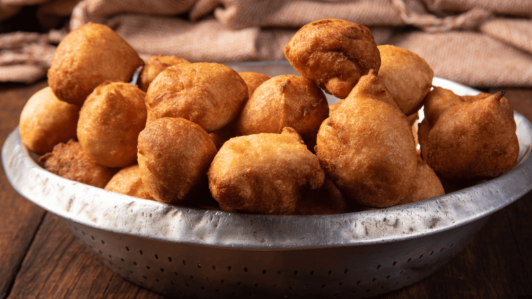 Receita bolinho de chuva simples