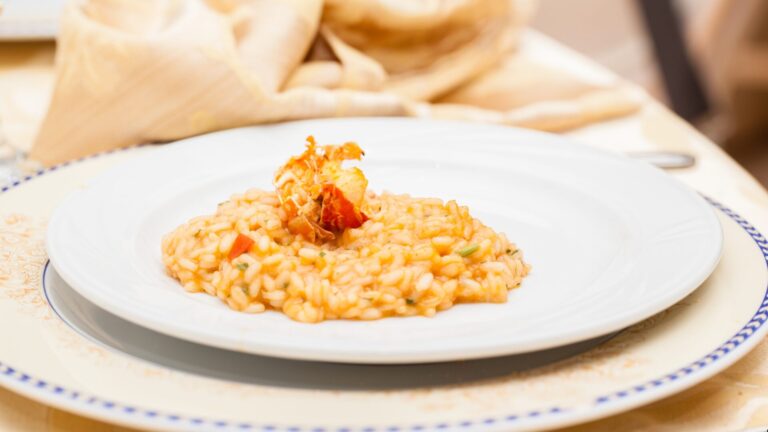 Receita de risoto de camarão