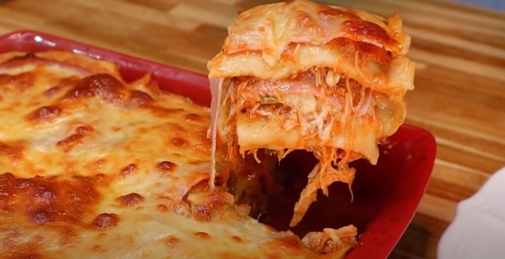 receita de lasanha de frango