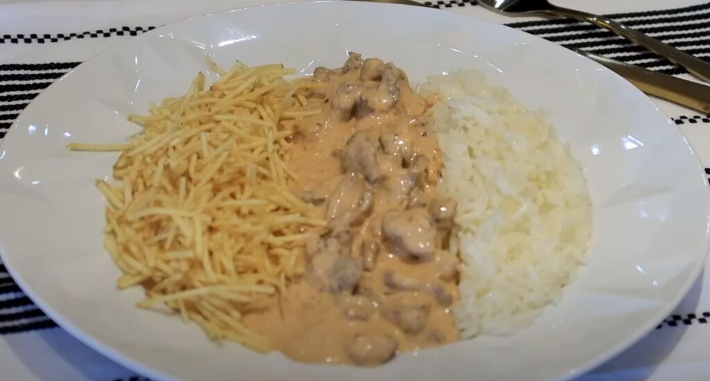 receita de strogonoff de carne