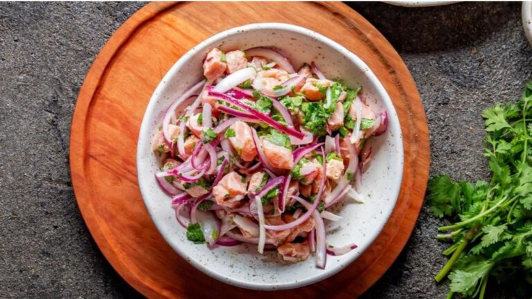 Ceviche De Salmao – Um lanche ideal para o verão